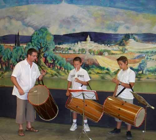 Audition 2009 du cours de galoubet-tambourin !