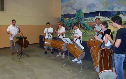 Audition 2009 du cours de galoubet-tambourin !